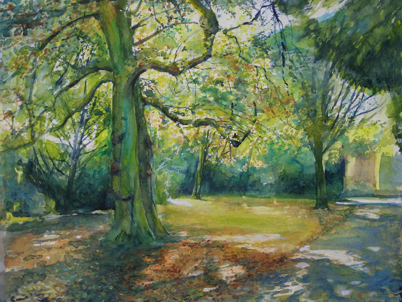 Jens-Peter-Tschuschke - Bild: ein Park